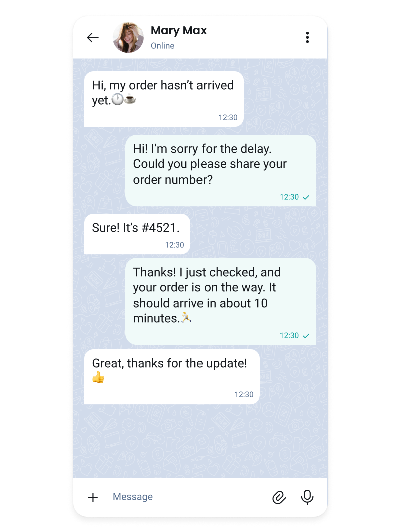 Customer connections